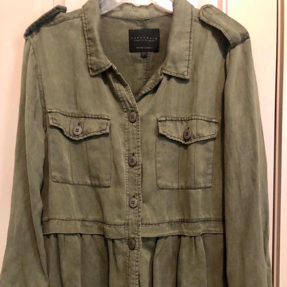 Anthropologie Sanctuary Discovery Jacket - Large